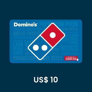 Domino's Pizza US$ 10 Gift Card product image