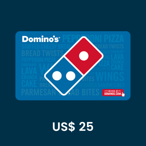 Domino's Pizza US$ 25 Gift Card product image