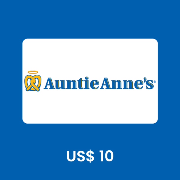 Auntie Anne's US$ 10 Gift Card product image
