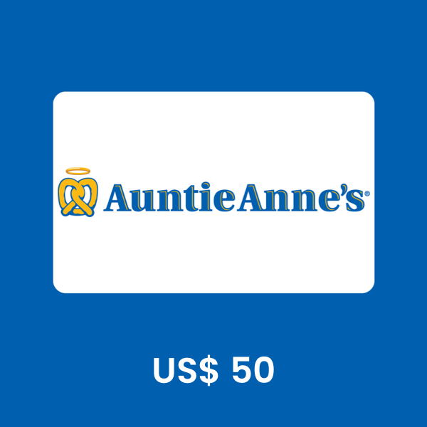 Auntie Anne's US$ 50 Gift Card product image
