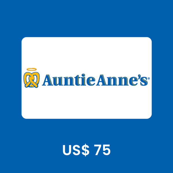 Auntie Anne's US$ 75 Gift Card product image