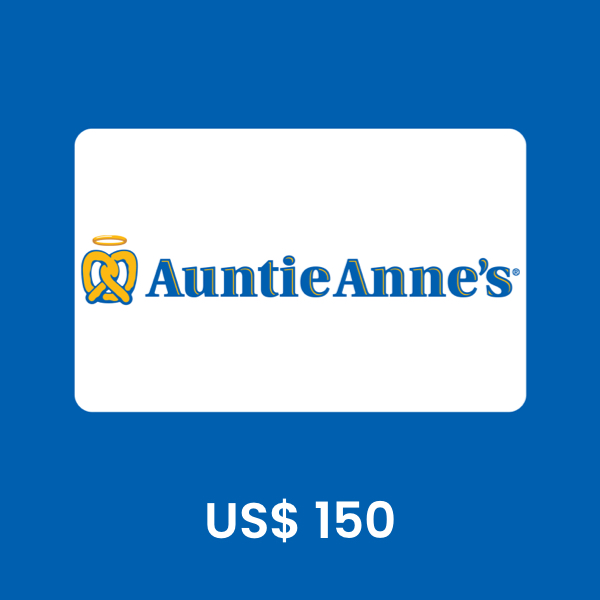Auntie Anne's US$ 150 Gift Card product image