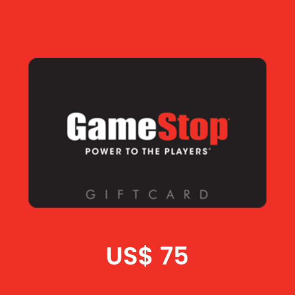 GameStop US$ 75 Gift Card product image