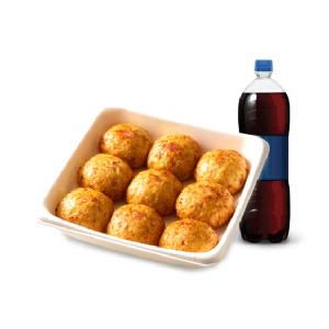 Chicken Cheese Balls (9pcs) + Coke 1.25L product image