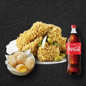 Golden Olive Chicken + Cheese Ball + Coke 1.25L product image