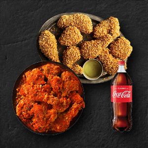 Combo (Golden Olive + Red Chak Chak Chicken) + Coke 1.25L product image