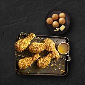 Golden Olive Chicken Drumstick + Cheese Ball product image