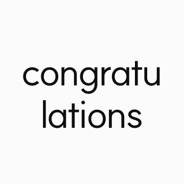 Congrats occasion image