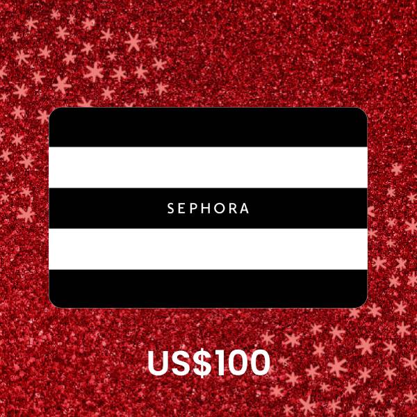 Sephora US$100 Gift Card (Christmas Edition) product image