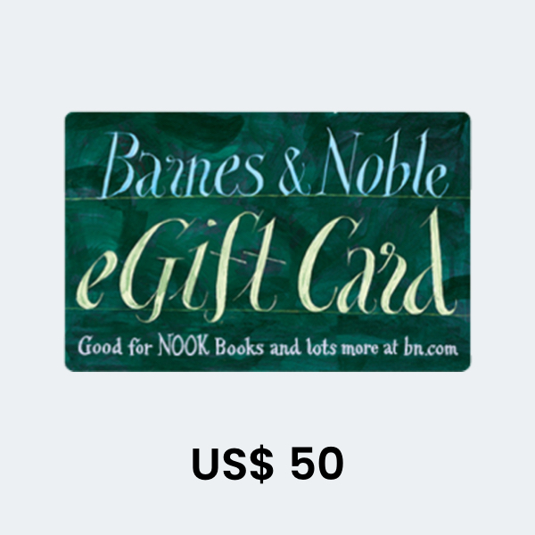 Barnes & Noble US$ 50 Gift Card product image
