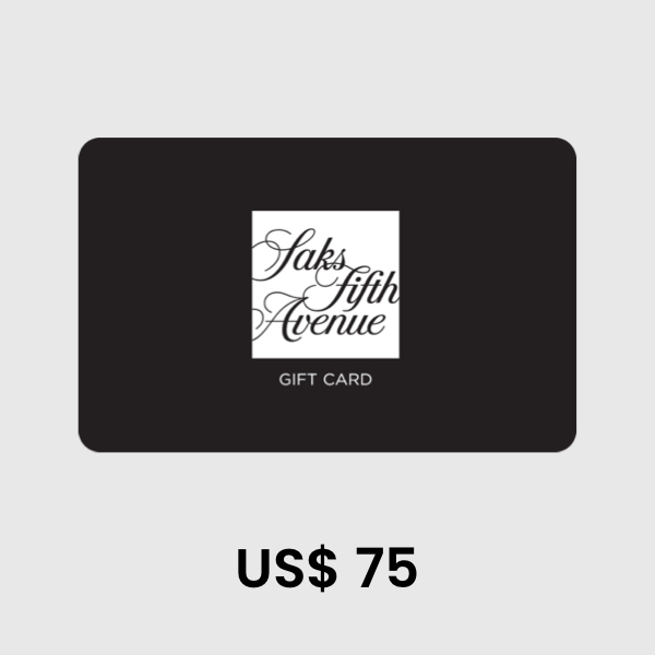Saks Fifth Avenue US$ 75 Gift Card product image