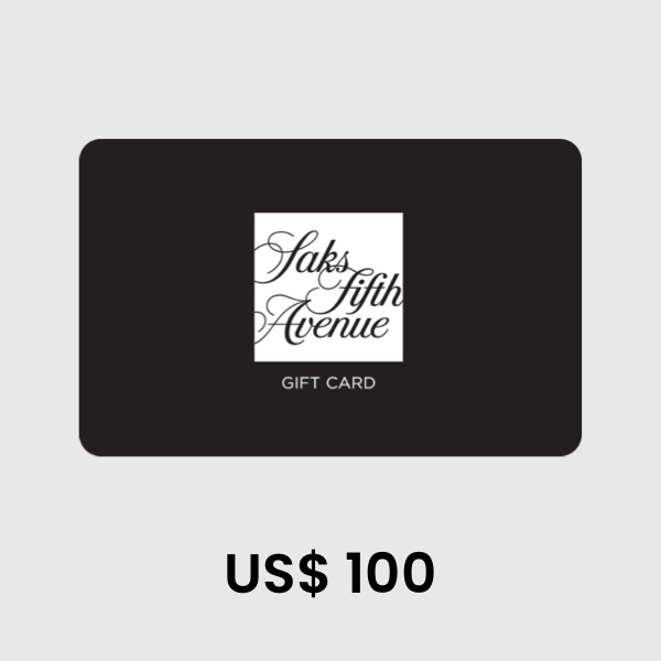 Saks Fifth Avenue US$ 100 Gift Card product image