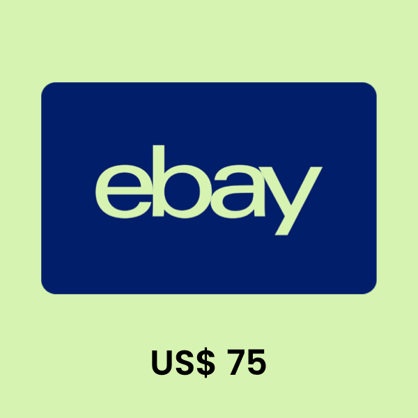 eBay US$ 75 Gift Card product image