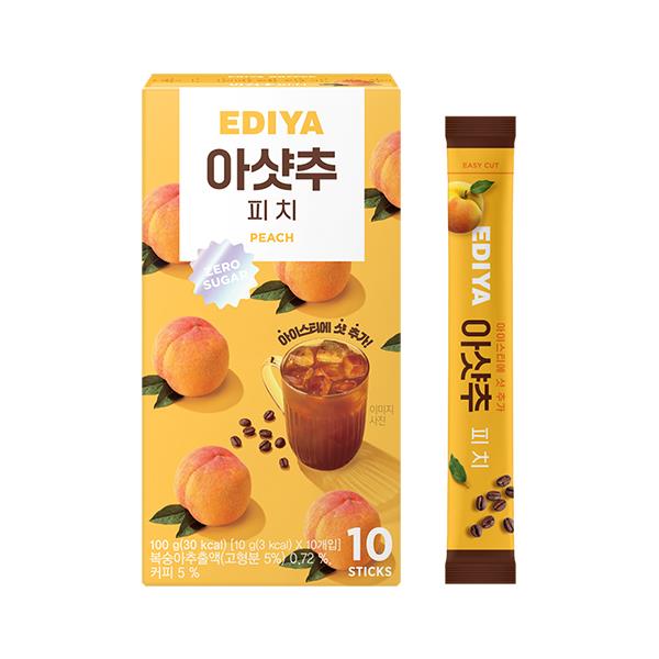 Peach Iced Tea with a shot (10pcs) product image