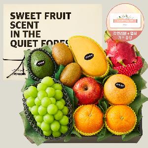 [Suplelin] "Ribbon Message" Seasonal Fruit Gift Set #6 (8 Types, 3.1kg) product image