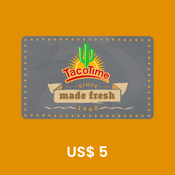 TacoTime US$ 5 Gift Card product image