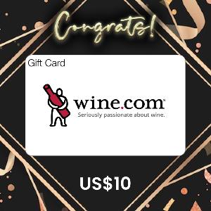 Wine.com US$25 Gift Card (Congratulations) product image