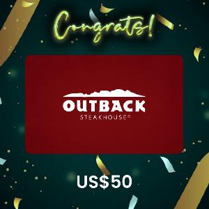 Outback Steakhouse US$50 Gift Card (Congratulations) product image
