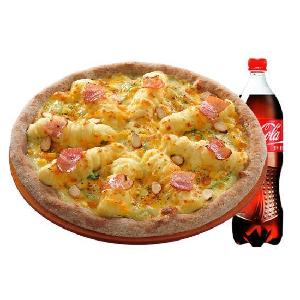 Sweet Potato Pizza(L) + Coke 1.25L product image