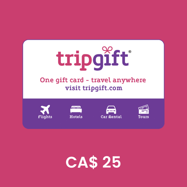 TripGift CA$ 25 Gift Card product image