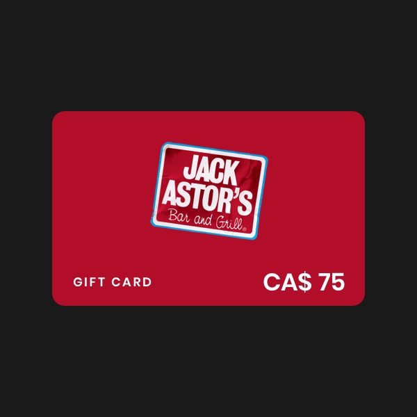 Jack Astor's CA$ 75 Gift Card product image