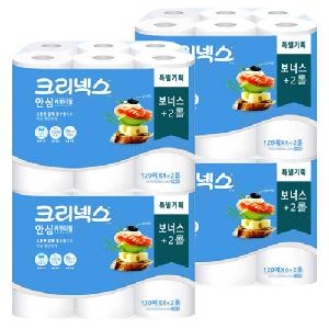 Paper Towel 120 Counts 6 Rolls (Pack of 4) product image