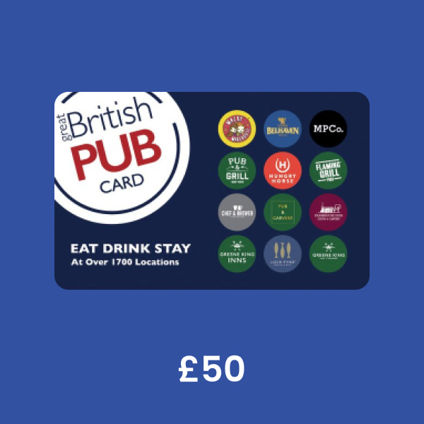 The Great British Pub £50 Gift Card product image