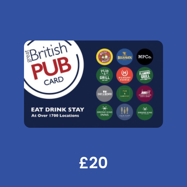 The Great British Pub £20 Gift Card product image