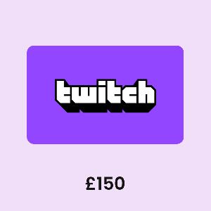 Twitch UK £150 Gift Card product image