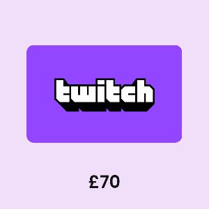 Twitch UK £70 Gift Card product image