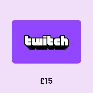 Twitch UK £15 Gift Card product image