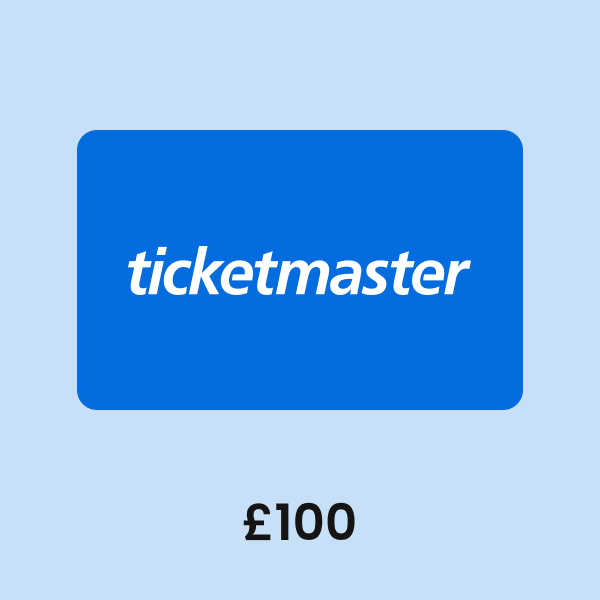 Ticketmaster UK £100 Gift Card product image