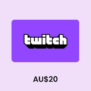 Twitch Australia AU$20 Gift Card product image