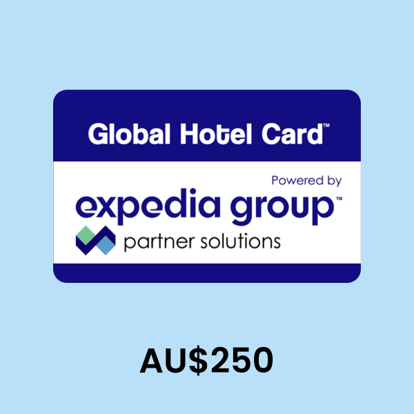 Global Hotel Card Powered by Expedia Australia AU$250 Gift Card product image