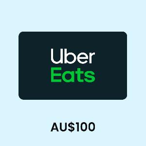 Uber Eats Australia AU$100 Gift Card product image