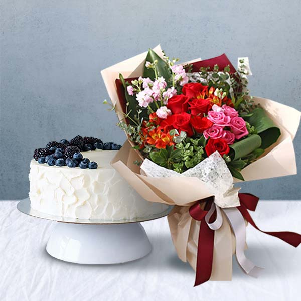 Flower Bouquet & Cake (Delivery) brand thumbnail image