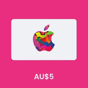 Apple Australia AU$5 Gift Card product image