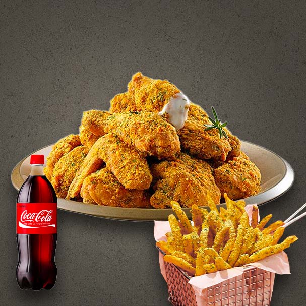 Bburinkle Chicken+Bburinkle Fries+Coke 1.25L product image