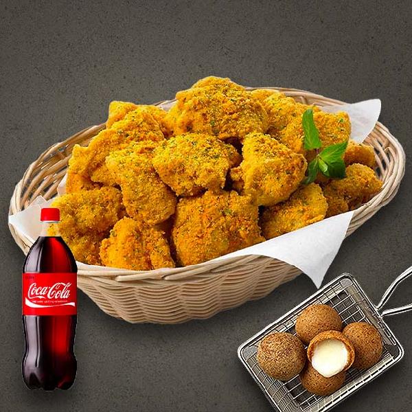 Boneless Bburinkle Chicken+Cheese Ball+Coke 1.25L product image