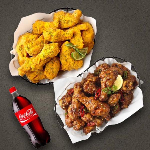Bburinkle Chicken+Macho King Chicken+Coke 1.25L product image