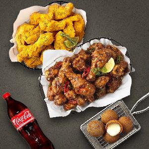 Bburinkle Chicken+Macho King Chicken+Cheese Ball+Coke 1.25L product image