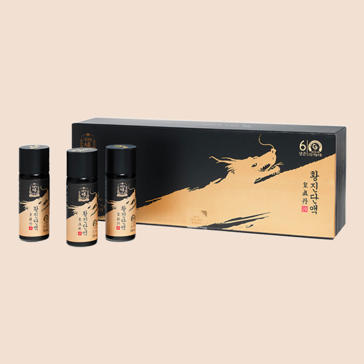 Hwang Jin Dan Single Solution (7 Bottles) In South Korea Cheong