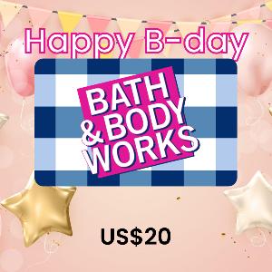 Bath & Body Works US$20 Gift Card (HBD) product image