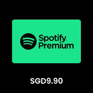 Spotify 1 month subscription SGD9.90 Gift Card product image