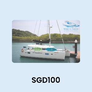 White Sails Yacht SGD100 Gift Card product image