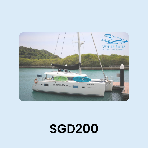 White Sails Yacht SGD200 Gift Card product image