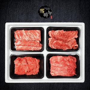 "Luxury Sirloin Omakase" Premium 1++ Grade Korean Beef Set #1 1.8kg product image