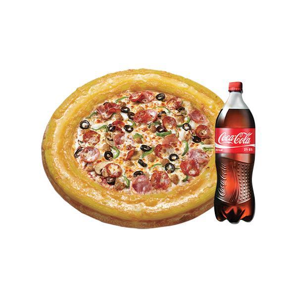 Super Papa's Gold Crust (F) + Coke 1.25L product image