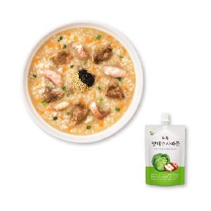 Bulgogi Octopus Porridge + Cabbage Apple Juice product image