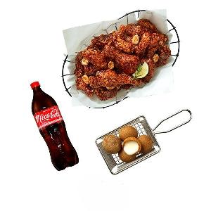 Sauce Garlic Chicken Combo + Cheese Ball + Coke 1.25L product image